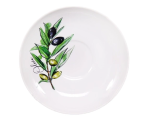 Блюдце фарфор 14см Оливки Дулевский ФЗ/10364
