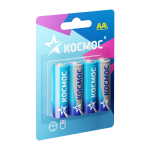Батарейка R06 Космос пальчик (АА) 4 шт блистер BL-4/00-00021621
