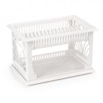 Сушилка д/посуды пласт 2-х ярусная Мечта хозяйки №2 белая Башпласт/М8710