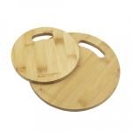 Набор досок разделочных бамбук 2шт(20*1см, 15*1см) №12 круг Катунь/КТ-НД-12