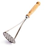 Картофелемялка нерж/сталь дерев ручка МХТ/1252