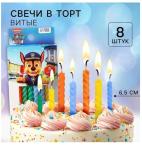 Свечи д/торта 8шт Щенячий патруль/9668463