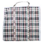 Сумка хозяйственная неткан Клетка 55*65*30см 2цв Гала/467-040