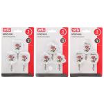 Набор крючков блистер 3шт самоклеящиеся Ветта/440-133 МИН 5ШТ