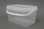 Ведро PP 3,3л 25*15,8см с крышкой ОСВ КЗ б/этик