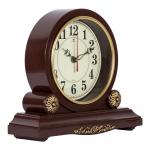 Часы настольные 30*26см корпус коричневый/золото Классика/3026-002