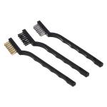 Набор щеток металл с пластик ручками 3шт Рокот/678-009