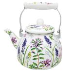 Чайник эмал 2,5л Альпийские цветы Аппетит ПЛТ/FT5-2,5-AF