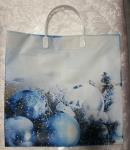 Пакет подарочный пластиковая ручка 30*30*10см НГ микс Антелла/0327