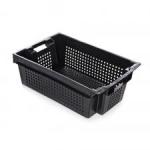 Ящик для хранения овощей пищевой черный/130150 (м) (э)