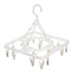 Вешалка Квадрат с прищепками 16шт 3цв ГЦ/043/453-128