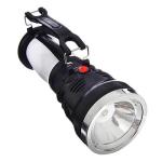 Фонарь прожектор пласт Чингисхан аккумуляторный 24 SMD+1Вт LED 220В 17,5*7,5см ГЦ/198-091