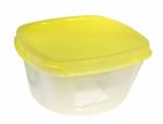 Контейнер пласт квадр 0,55л герметичн крышка Бриг/0-16 (25)