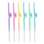 Свечи д/торта 6шт витые на блистере КТТ/00-00015584/057-297-011