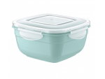 Контейнер д/продуктов Сэйф фуд 0,6л с защелк светло голубой Бытпласт/4311572
