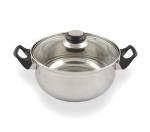 Кастрюля нерж сталь 3,7л д22см стекл крышка ASTELL Катунь/RW1201-LQ-22C