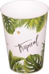 Стакан пласт Тропиканка 0,25л Башпласт/М6922