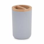 Бамбук серый Подставка д/зубных щеток Башпласт/М8057 (э)