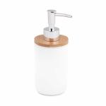 Бамбук белый Дозатор д/жидкого мыла Башпласт/М8058