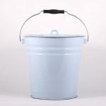 Ведро эмал 12л с крышкой в ассорт Лысьва/1224/Рб/Км/04945