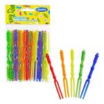 Шпажки д/канапе Вилочки 24шт*11см в ассорт Антелла/24603