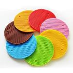 Подставка п/горячее силикон Круг в ассорт МХТ/3428