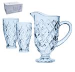 Набор Кувшин стекл 1л+стаканы 6шт*0,3л п/уп/MU0901-32/103465
