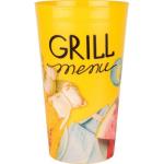 Grill menu Стакан пласт 0,4л с декором 2цвета Полимербыт/4315096