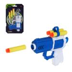 2 Игрушка Пистолет Суперстрелок с присосками 3шт 15*4*26,4см 2 диз Игроленд/261-768
