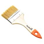 Кисть малярная плоская 7,5см 3" нат щетина Бейсик Хедмен ГЦ/682-006