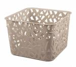 Корзина универс Эконова 20,5*20,5*14,5см в ассорт(сирен/беж/голуб/роз) Бытпласт/4312450 (Б)