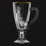 A Кружка стекл 0,250мл Перо Декостек/8006-ГЗ6