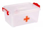 Контейнер Аптечка 2,5л прямоугольный с ручками Башпласт/М7370 (м)