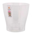 Горшок цв. д/орхидеи "Лея" 2,2л (с автополивом)(прозрачный) Башпласт/М7883 (Б) -