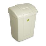 Ведро д/мусора с откидной крышкой Форте 6л слоновая кость Мартика/С339СЛК