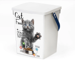 Контейнер д/корма животных 5л Кошки Полимербыт/4349303 (М)