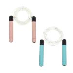 Скакалка неоновая 3м ПВХ 2цв Фломик/190-016