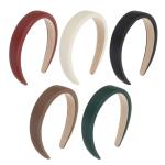 2 Ободок д/волос 3см пластик ACS-23 5цв ЮL/323-006