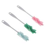 Ерш д/мытья бутылок силикон 31,5*4см 3цв VETTA/441-263