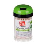 Зубочистки дерево 200шт в пластик упаковке Грифон ГЦ/400-003/437-010 КРАТНО 10шт