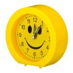 Будильник электр Смайлик 10,5*10,5*3,5см 1*АА ГЦ/529-093