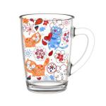 Кружка стекл 0,3л Котики Декостек/334-Д 