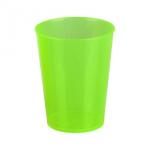 Стакан пласт зеленый 0,35л Башпласт/М3498