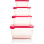 Набор контейнеров д/СВЧ пласт Лайт 4шт (0,46л;0,95л;1,5л;2,5л) Полимербыт/4354600