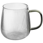 Кружка стекл 0,43л AROMA рельеф цвет стекло п/уп Leonord СКР/106477