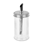 Сахарница стекл/металл с дозатором 7,6*16см 350мл Ветта/828-338