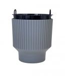 АРКАДА Горшок д/растений 16,2л д30см Серый Муссон Ливингрин/АР30-70
