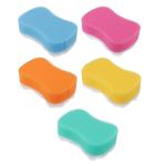 Губка д/тела с массаж слоем микс ГЦ/361-098 МИН 5ШТ