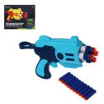 2 Игрушка Бластер Техно с мягкими патронами 10шт 16,5*5,5*13см Игроленд/261-779