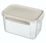 Контейнер д/продуктов 1,5л светло бежевый флэк LOCK&OK Бытпласт/433155334